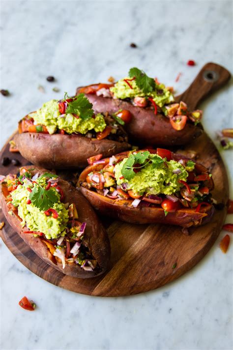 Mexican Stuffed Sweet Potatoes Live Love Nourish