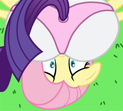 2774094 Suggestive Artist Icetea Fluttershy Rarity Pegasus Pony