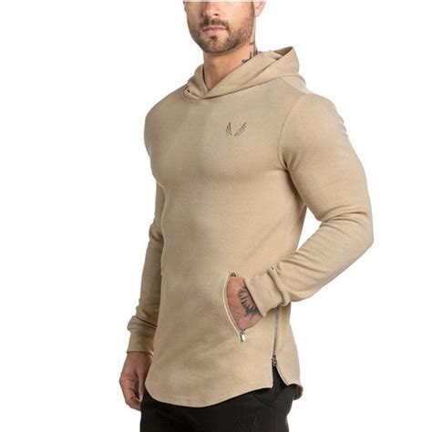 Moletom Masculino Moda Esporte Casual Justo Para Treino Capuz