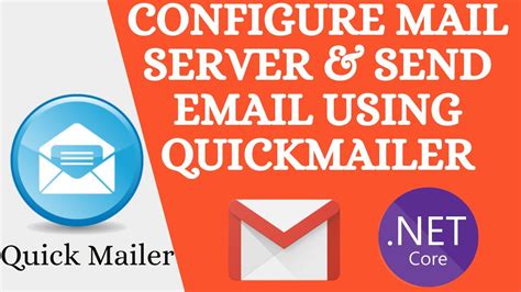 How To Set Company Smtp Server Send Email Using QuickMailer YouTube