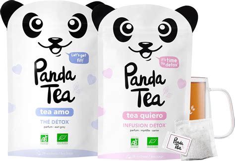 Panda Tea Th Minceur Et Infusion Detox Bio Nouveaux Parfum Brule