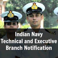 Indian Navy Technical And Executive Branch Notification June 2015 Course