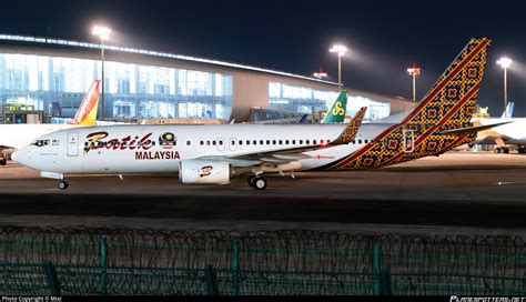 9M LCR Batik Air Malaysia Boeing 737 8GP WL Photo By Mixi ID 1587817