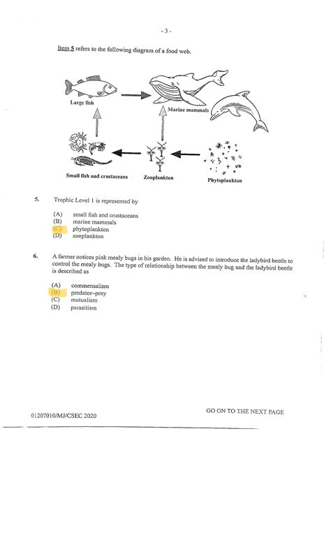 Solution Csec Biology June Paper Solutions Studypool