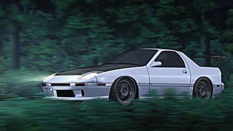 Mazda RX-7 FC3S Project D | Initial d, Initial d car, Drift cars