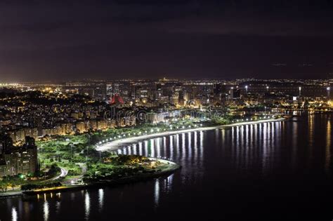 Downtown Of Rio De Janeiro By Night Stock Photos Image 29149963