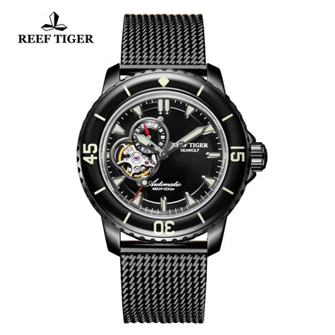 Reef Tiger Rt Automatic Sport Waterproof Watches For Men Stainless