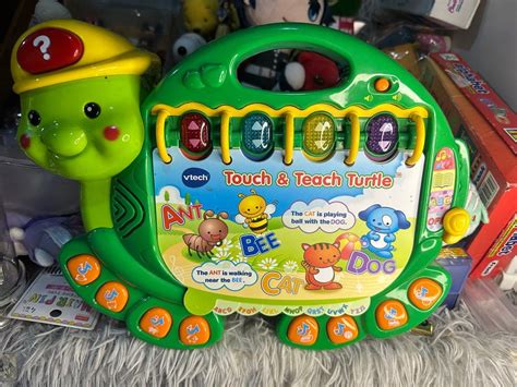 Vtech Touch And Teach Turtle Hobbies And Toys Toys And Games On Carousell