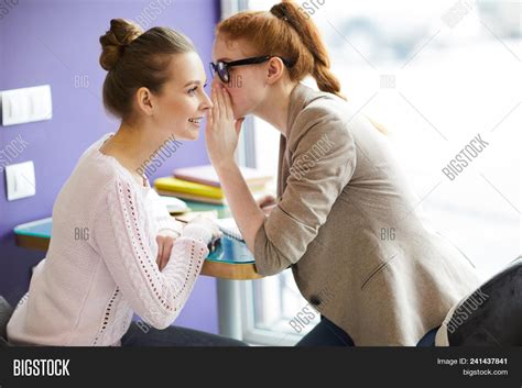 One Two Curious Girls Image And Photo Free Trial Bigstock