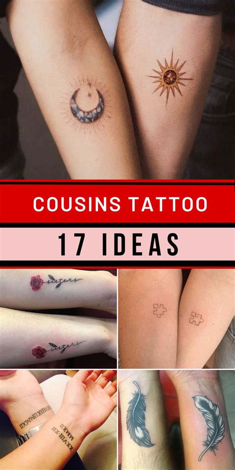 Meaningful Matching Tattoos For Cousins Share A Bond That S Forever Inked