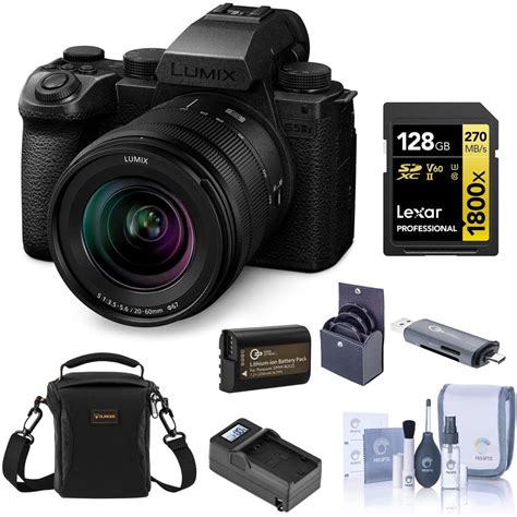 Amazon Panasonic Lumix S5 IIX Mirrorless Camera With 20 60mm F 3 5