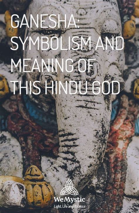 Ganesha Symbolism And Meaning Of This Hindu God Artofit