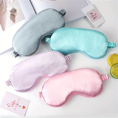 Soft Smooth Sleep Eye Mask Comfy Blackout Blindfold For Temu Australia