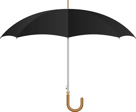 Black umbrella vector illustration isolated 9314451 PNG