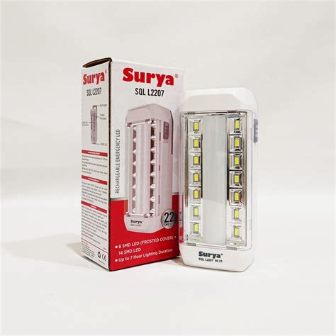 Jual Lampu Darurat Senter Surya Emergency Lamp SQL L2207 Shopee Indonesia