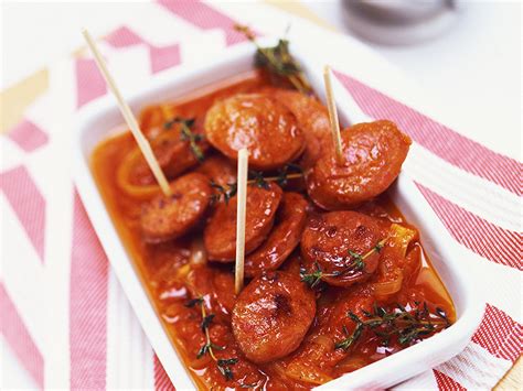 Recette Chorizo Po L Sauce Tomates Et Oignons