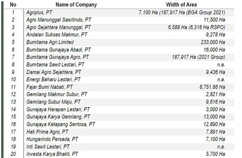 Foreign Conglomeration Of Oil Palm Companies