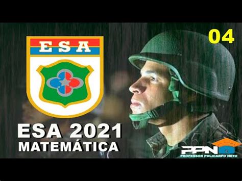 ESA 2021 Matemática 4ª Questão A soma dos possíveis valores de x