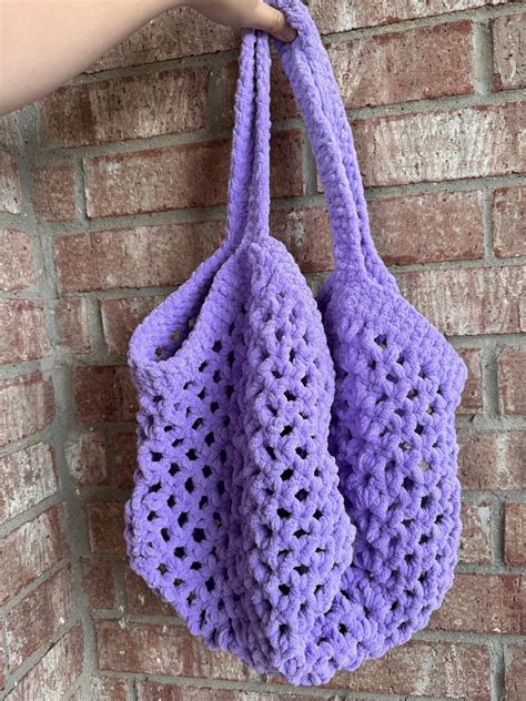 Large Crochet Tote Bag Etsy