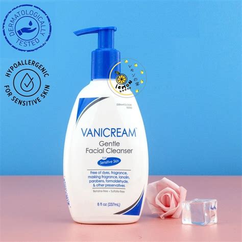 Vanicream Gentle Facial Cleanser For Sensitive Skin Hypersensitive