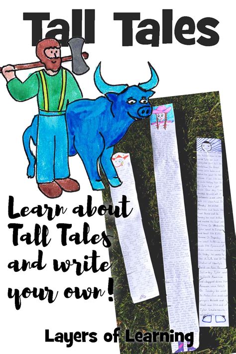 How To Teach And Write American Tall Tales Tall Tales Tall Tales