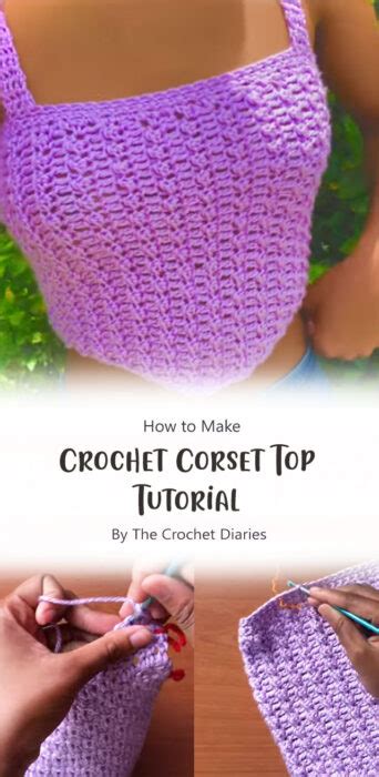 Pretty Corset Top Free Crochet Tutorial Ideas Part 2