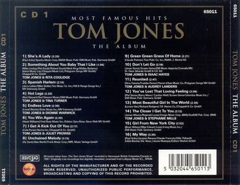 tornadosingles: Tom Jones - The album