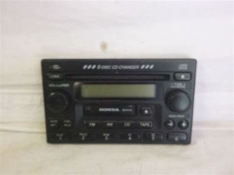 Buy 98 02 Honda Accord Radio 6 Cd Cassette Face Plate 39100 S84 A300