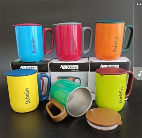 Gelas Polo Mug Gelas Stainless Ml Hot Cold Dubblin Dbn Pcs