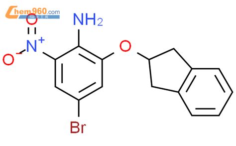 929533 53 9 Benzenamine 4 Bromo 2 2 3 Dihydro 1H Inden 2 Yl Oxy 6