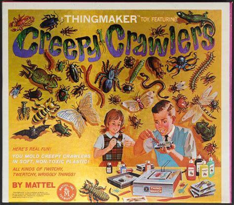 Mattel Creepy Crawlers Thingmaker Fun To Make We Used To Sell Them To