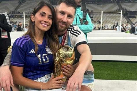 Esposa De Messi Se Declara Ao Craque Após Final Da Copa Do Mundo Meu Campeão