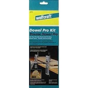 Wolfcraft 3751405 Dowel Pro Doweling Jig Kit - Woodshop Projects