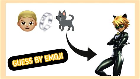 Guess The MIRACULOUS LADYBUG Character By Emoji Miraculous Quiz