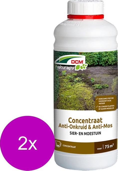 Dcm Naturapy Anti Onkruid Anti Mos Totaal Concentraat Algen