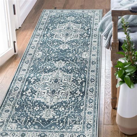 Amazon Jinchan Boho Runner Rug 2x5 Hallway Indoor Washable Persian