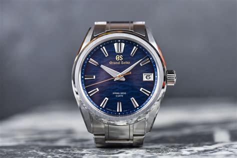 Hands On Review Grand Seiko Spring Drive Slga Lake Suwa Price