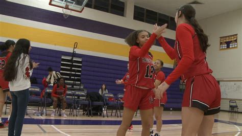 Rangeview High School girls basketball tops Denver North | 9news.com