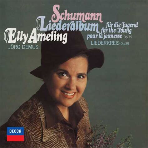 Elly Ameling Jörg Demus Schumann Liederkreis Op39 Lieder Album Für Die Jugend Op79 2448