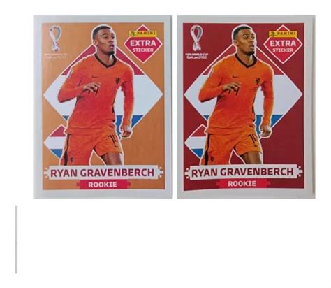 Busca Figurita Extra Sticker Mundial Qatar 2022 Ryan Gravenberch A La