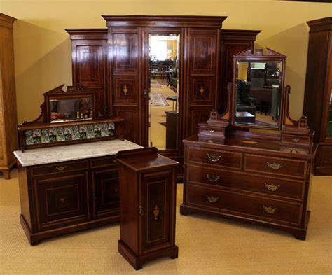 Edwardian Mahogany Bedroom Suite C 1910 Ac049a524 Antiques Atlas