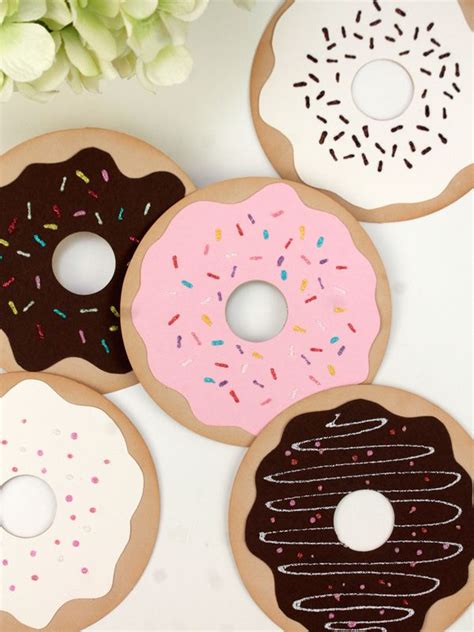 Diy Donut Decor Monthsofmartha Marthastewartcrafts Small Canvas Art