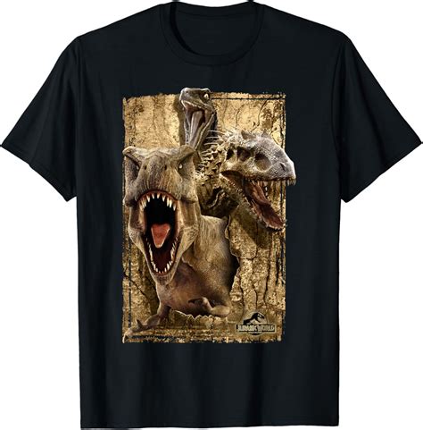 Jurassic World T Rex Indominus Rex And Raptor T Shirt In Nepal At Npr 7136 Rating 5