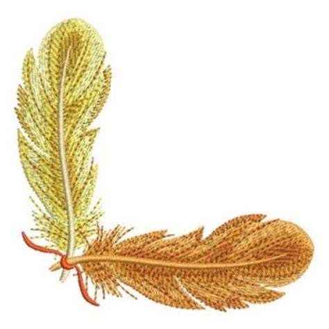 Fancy Feathers Corner Machine Embroidery Design Embroidery Library At