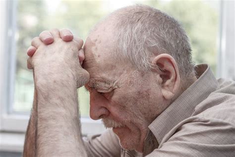 Old Man Praying Stock Image Image Of Male Faith Christian 25859609