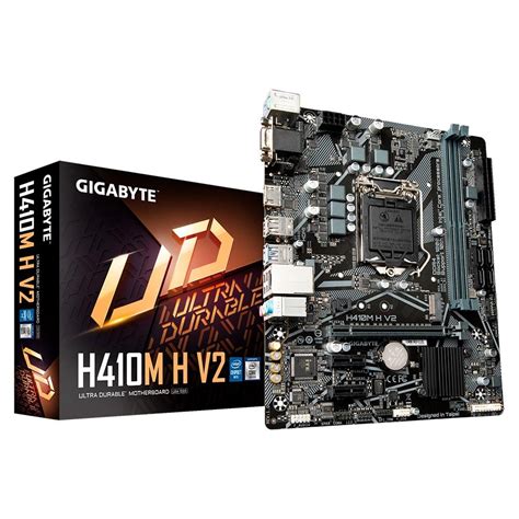 Placa Mãe Gigabyte H410M H V2 Intel LGA 1200 DDR4 Micro ATX ULTRA