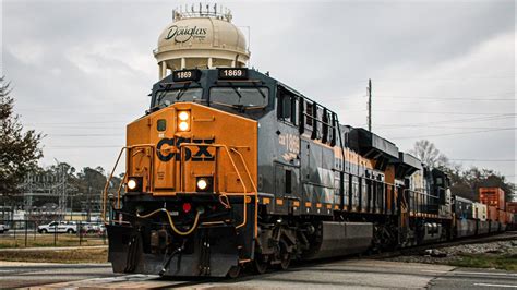 Chesapeake Ohio Heritage Unit In Charge Of Hotshot I026 As It Rolls