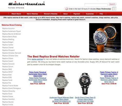 Amusing Look At Fake Watch Store Watches-brand.com; Worth The Look For ...