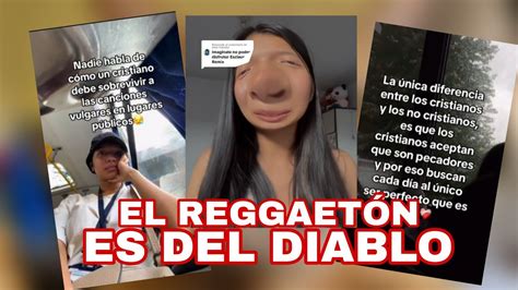 la TIKTOKER que se ofendió por escuchar REGGAETON en la calle xd YouTube