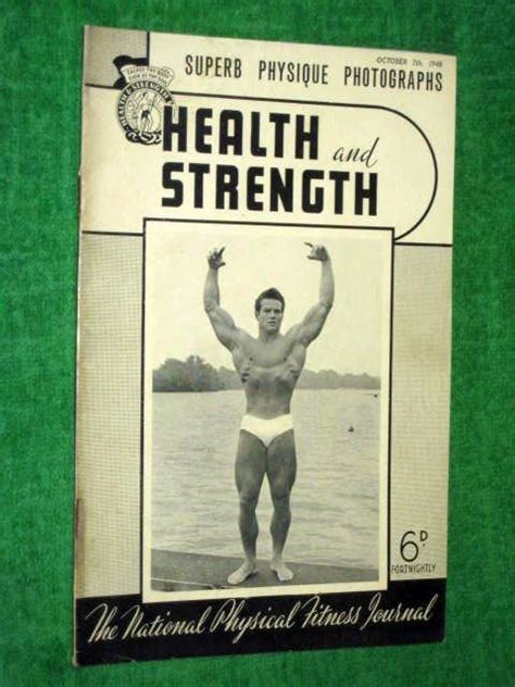 Health And Strength October 1948 The National Physical Fitness